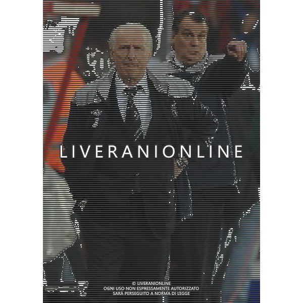 Amichevole Internazionale Liegi (Belgio) - 07.06.2011 Italia-Repubblica d\'Irlanda Nella Foto:Giovanni Trapattoni-Marco Tardelli /Ph.Vitez-Ag. Aldo Liverani