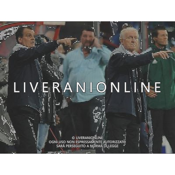 Amichevole Internazionale Liegi (Belgio) - 07.06.2011 Italia-Repubblica d\'Irlanda Nella Foto:Giovanni Trapattoni-Marco Tardelli /Ph.Vitez-Ag. Aldo Liverani