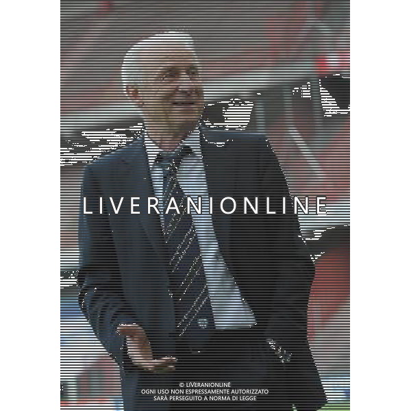 Amichevole Internazionale Liegi (Belgio) - 07.06.2011 Italia-Repubblica d\'Irlanda Nella Foto:Giovanni Trapattoni /Ph.Vitez-Ag. Aldo Liverani