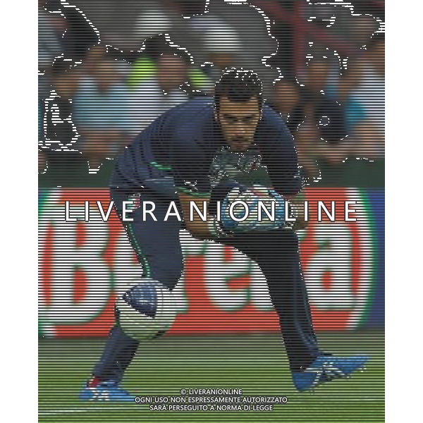 Amichevole Internazionale Liegi (Belgio) - 07.06.2011 Italia-Repubblica d\'Irlanda Nella Foto:Emiliano Viviano /Ph.Vitez-Ag. Aldo Liverani