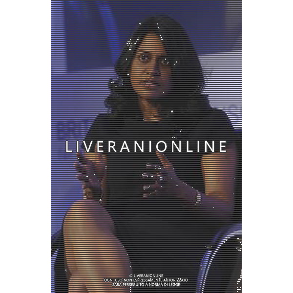 Indira Thambiah Executive Chairman Multiyork speaks during a press conference at the British Retail Consortium in London, Britain on 8 June 2011. Il British Retail Consortium (BRC o)  una delle principali associazioni di categoria nel Regno Unito. Essi rappresentano tutte le forme di dettaglianti di piccole dimensioni, negozi a conduzione familiare, a grandi catene commerciali e grandi magazzini. Esso rappresenta il 80% del commercio al dettaglio nel Regno Unito in termini di fatturato. AG. ALDO LIVERANI SAS - ITALY ONLY *** Local Caption *** .