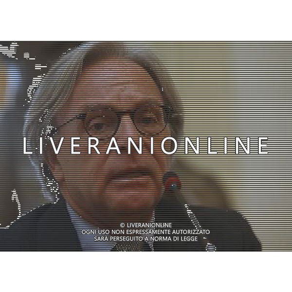 MILANO 9/6/2011 TEATRO ALLA SCALA CONFERENZA STAMPA STEPHANE LISSNER E DIEGO DELLA VALLE PER NOVITA\' NELL\' ASSETTO DELLA FONDAZIONE SCALA NELLA FOTO DIEGO DELLA VALLE FOTO ROMANO/AG ALDO LIVERANI