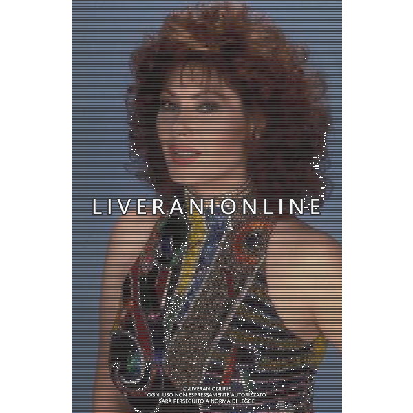 TRASMISSIONE TELEVISIVAÒMONTECARLO CHE FESTAÒ NELLA FOTO EDWIDGE FENECH AG ALDO LIVERANI
