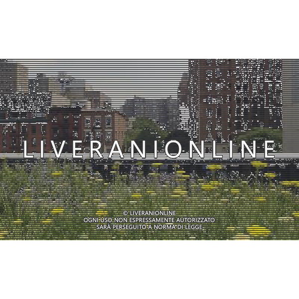 Views of the second section of The Highline that recently opened on June 10, 2011 in New York. NY. /PHOTOSHOT/AG ALDO LIVERANI SAS - ITALY ONLY - *** Local Caption *** .