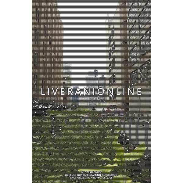 Views of the second section of The Highline that recently opened on June 10, 2011 in New York. NY. /PHOTOSHOT/AG ALDO LIVERANI SAS - ITALY ONLY - *** Local Caption *** .