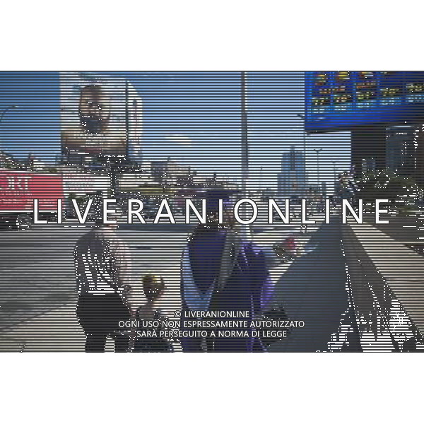 Very recent graduates and their friends and families outside of the Jacob Javits Convention Center in New York after the 203rd commencement exercises of Hunter College on Thursday, June 2, 2011. (å© Richard B. Levine) /PHOTOSHOT/AG ALDO LIVERANI SAS - ITALY ONLY - *** Local Caption *** .