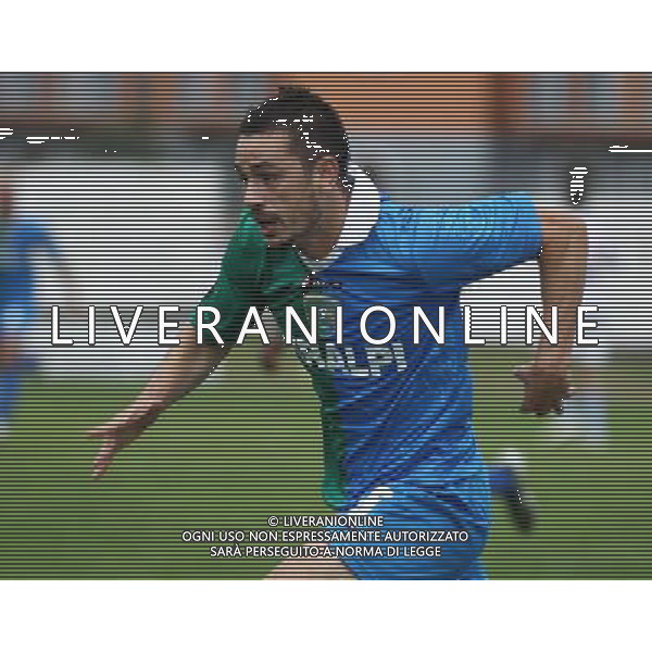 Feralpi Salo\'-Pro Patria Campionato Calcio Lega Pro 2 Play off 12 Giugno 2011 a Salo\' nella foto il gol 2-1 di Meloni Giuseppe esulta Ph Fotolive Filippo Venezia/Agenzia Aldo Liverani Sas