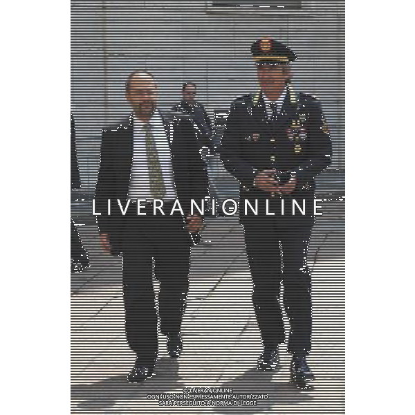 MILANO 14/6/2011 PALAZZO MEZZANOTTE PIAZZA AFFARI, 6 BUSINESS FORUM ITALO-ISRAELIANO NELLA FOTO MARCO GRANELLI ASSESSORE ALA SICUREZZA DEL COMUNE DI MILANO CON TULLIO MASTRANGELO COMANDANTE DELLA POLIZIA LOCALE FOTO ROMANO/AG ALDO LIVERANI