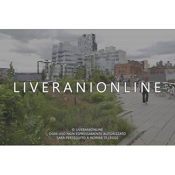 NEW YORK - Phase Two of The High Line opened on June 7, 2011. AG. ALDO LIVERANI SAS - ITALY ONLY *** Local Caption *** .