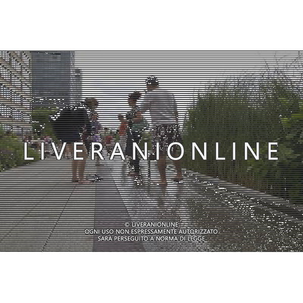 NEW YORK - Phase Two of The High Line opened on June 7, 2011. AG. ALDO LIVERANI SAS - ITALY ONLY *** Local Caption *** .