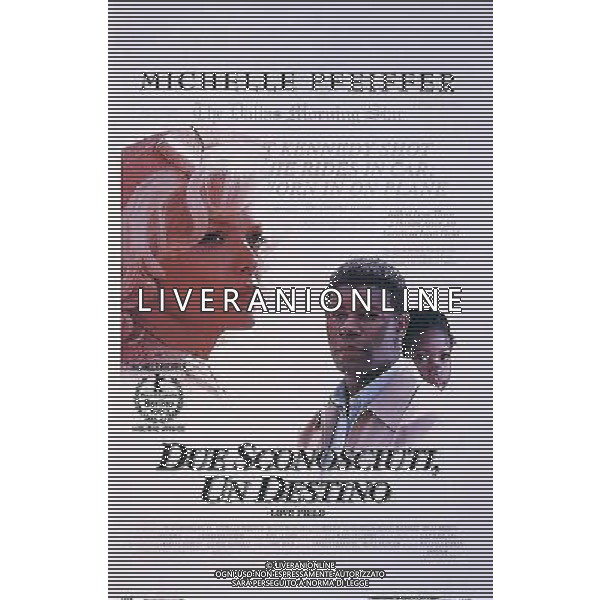 FILM-DUE SCONOSCIUTI,UN DESTINO-1992 NELLA FOTO LOCANDINA AG ALDO LIVERANI