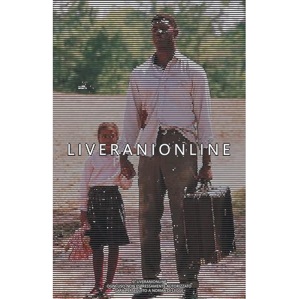 FILM-DUE SCONOSCIUTI,UN DESTINO-1992 NELLA FOTO DENZEL WASHINGTON AG ALDO LIVERANI