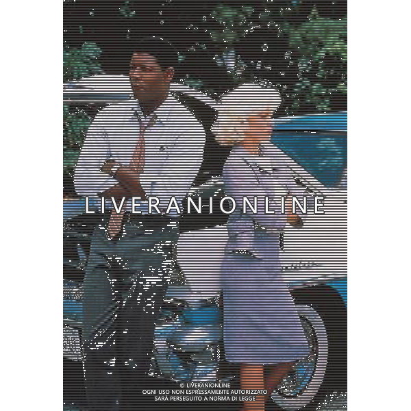 FILM-DUE SCONOSCIUTI,UN DESTINO-1992 NELLA FOTO DENZEL WASHINGTON-MICHELLE PFEIFFER AG ALDO LIVERANI