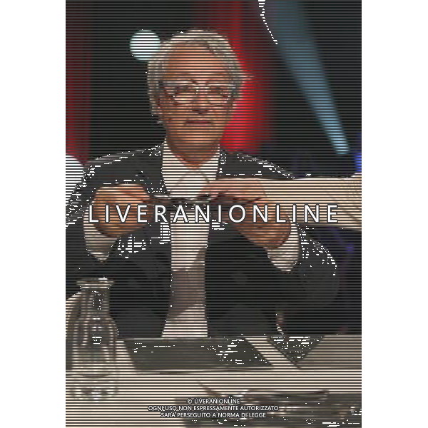 COLOGNO - MONZESE- 16/6/2011 PROGRAMMA TELEVISIVO MEDIASET CANALE 5 \'LA NOTTE DEGLI CHEF\' NELLA FOTO Davide Rampello PH.FIOCHI/ALDO LIVERANI SAS