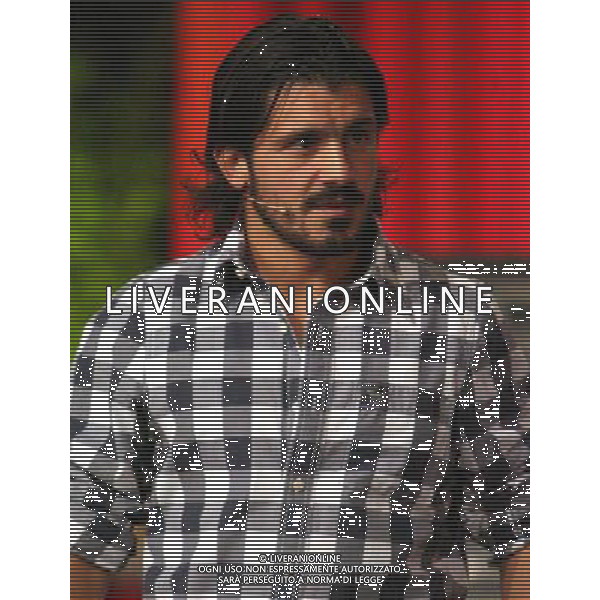 COLOGNO - MONZESE- 16/6/2011 PROGRAMMA TELEVISIVO MEDIASET CANALE 5 \'LA NOTTE DEGLI CHEF\' NELLA FOTO GENNARO GATTUSO PH.FIOCHI/ALDO LIVERANI SAS
