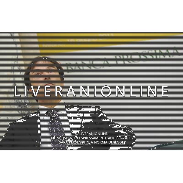 MILANO 16/6/2011 LARGO BELOTTI INCONTRO BANCA PROSSIMA CON INTESA SANPAOLO E CON LE FONDAZIONI CARIPARO, CARIPLO E LA COMPAGNIA DI SAN PAOLO NELLA FOTO MARCO MORGANTI AMMINISTRATORE DELEGATO BANCA PROSSIMA FOTO ROMANO/AG ALDO LIVERANI