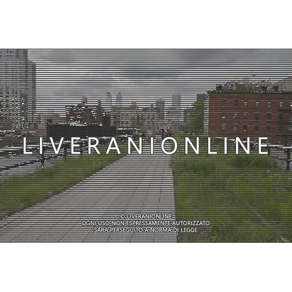 NEW YORK - Phase Two of The High Line opened on June 7, 2011. ©photoshot/Agenzia Aldo Liverani Sas - ITALY ONLY - Inaugurata la seconda sezione di High Line, il parco pubblico sopraelevato di New York City, il percorso pedonale a nove metri di altezza che duplica la sua lunghezza: 1,6 chilometri