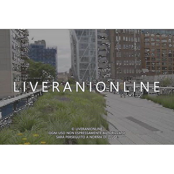 NEW YORK - Phase Two of The High Line opened on June 7, 2011. ©photoshot/Agenzia Aldo Liverani Sas - ITALY ONLY - Inaugurata la seconda sezione di High Line, il parco pubblico sopraelevato di New York City, il percorso pedonale a nove metri di altezza che duplica la sua lunghezza: 1,6 chilometri