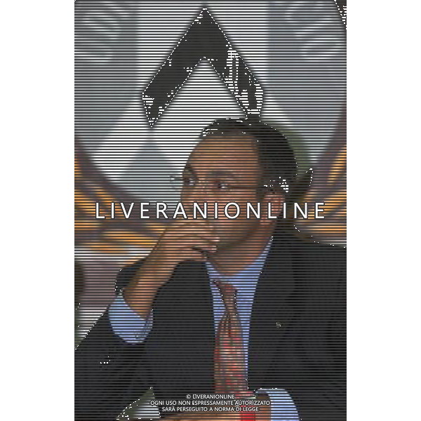 UDINESE CALCIO 2002 NELLA FOTO FRANCO SOLDATI AGENZIA ALDO LIVERANI