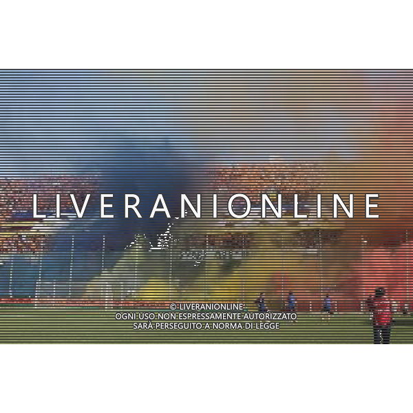 SALERNITANA - HELLAS VERONA CAMPIONATO LEGA PRO FINALE RITORNO PLAY OFF 19/06/2011 NELLA FOTO: COREOGRAFIA CURVA TIFOSI ©MOSCA/AGENZIA ALDO LIVERANI SAS
