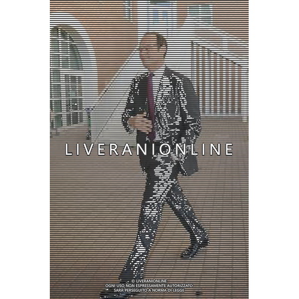 Roma - 20/06/2011 - Hotel Hilton Airport - Assemblea Straordinaria Lega Calcio - nella foto: Massimo Mezzaroma Presidente del Siena Calcio å© Fabrizio Corradetti - Ag. Aldo Liverani sas