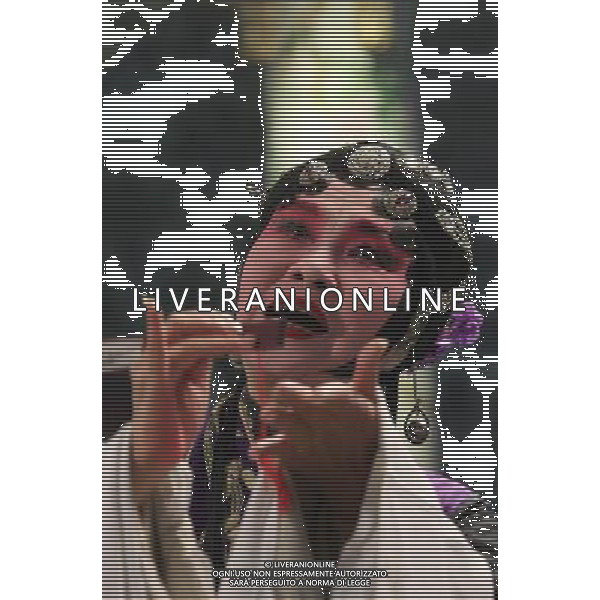 (110619) -- BEIJING, June 19, 2011 -- An opera singer from the Jiangsu Provincial Kun Opera Troupe performs on stage in Beijing, capital of China, June 18, 2011. A joint performance was staged here Saturday to mark the 10th anniversary of Kun Opera\'s inscription on the World Heritage list. Kun Opera, or \'Kun Qu\' as it is called in Chinese, is one of the oldest extant forms of the Chinese opera, which dates back more than 600 years. Tang Shizeng) (ljh) AG ALDO LIVERANI S A S ONLY ITALY