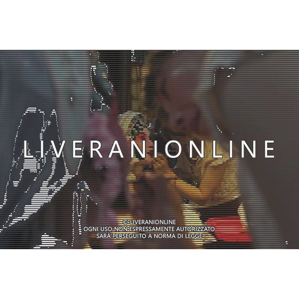 (110619) -- BEIJING, June 19, 2011 -- An assistant applies make-up to an opera singer from the Jiangsu Provincial Kun Opera Troupe backstage before a performance in Beijing, capital of China, June 18, 2011. A joint performance was staged here Saturday to mark the 10th anniversary of Kun Opera\'s inscription on the World Heritage list. Kun Opera, or \'Kun Qu\' as it is called in Chinese, is one of the oldest extant forms of the Chinese opera, which dates back more than 600 years. Tang Shizeng) (ljh) AG ALDO LIVERANI S A S ONLY ITALY