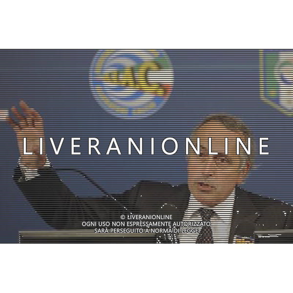 Roma - 20/06/2011 - Hotel Hilton Airport - Assemblea Straordinaria Lega Calcio - nella foto: Giancarlo Abete Œ© Fabrizio Corradetti - Ag. Aldo Liverani sas