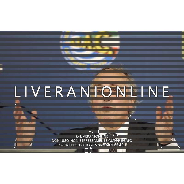 Roma - 20/06/2011 - Hotel Hilton Airport - Assemblea Straordinaria Lega Calcio - nella foto: Giancarlo Abete Œ© Fabrizio Corradetti - Ag. Aldo Liverani sas