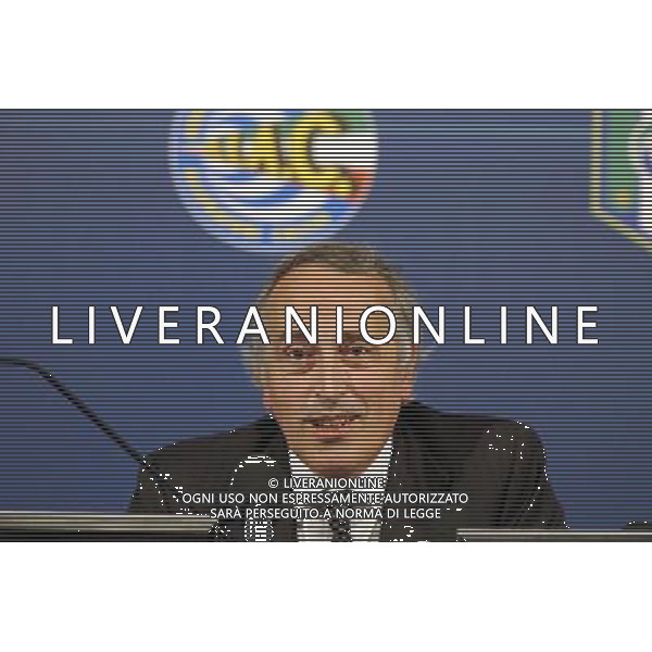 Roma - 20/06/2011 - Hotel Hilton Airport - Assemblea Straordinaria Lega Calcio - nella foto: Giancarlo Abete Œ© Fabrizio Corradetti - Ag. Aldo Liverani sas