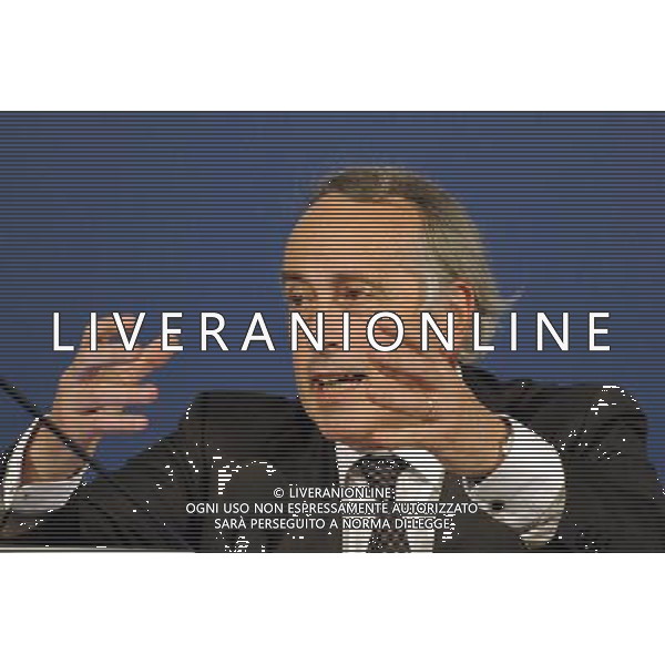 Roma - 20/06/2011 - Hotel Hilton Airport - Assemblea Straordinaria Lega Calcio - nella foto: Giancarlo Abete Œ© Fabrizio Corradetti - Ag. Aldo Liverani sas