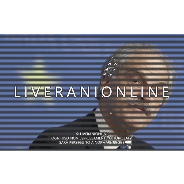 (110620) -- Luxembourg, Jun 20, 2011 -- Acting Managing Director, IMF John Lipsky talks to media at the end of an European Stability mecanisme European Ministers Council meeting in the EU Headquarter in Luxembourg on June 20; 2011. AG ALDO LIVERANI S A S ONLY ITALY