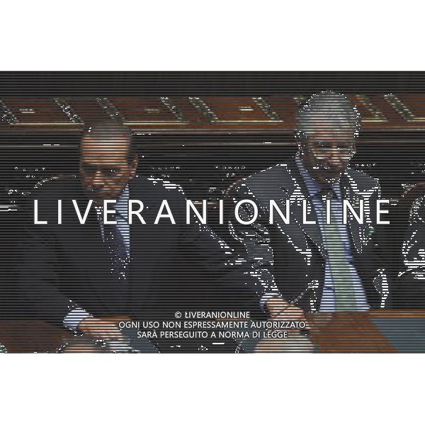 Roma - 22/06/2011 - Montecitorio - Comunicazione del Presidente del Consiglio dei ministri Silvio Berlusconi sulle novitÌÊ intervenute nella maggioranza che sostiene il Governo - nella foto: å© Fabrizio Corradetti - Ag. Aldo Liverani sas