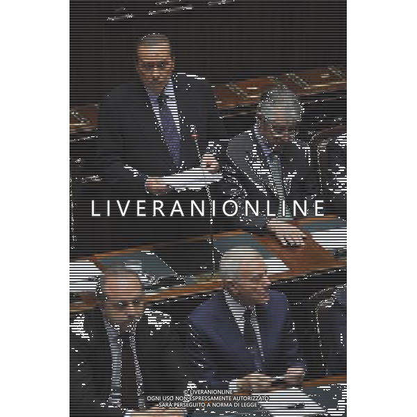 Roma - 22/06/2011 - Montecitorio - Comunicazione del Presidente del Consiglio dei ministri Silvio Berlusconi sulle novitÌÊ intervenute nella maggioranza che sostiene il Governo - nella foto: Silvio Berlusconi å© Fabrizio Corradetti - Ag. Aldo Liverani sas