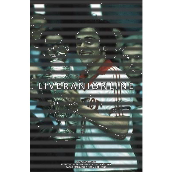 ©PHOTOPQR/L\'EST REPUBLICAIN ; Michel Platini, coupe de France 1978, vainqueur avec Nancy AG ALDO LIVERANI S A S ONLY ITALY