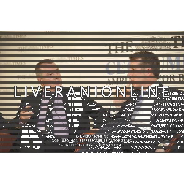 Willie Walsh, BA CEO, and Bob Diamond, Barclays CEO The Times CEO Summit-Ambitious for Britain. The Times CEO Summit-Ambitious for Britain. ©photoshot/Agenzia Aldo Liverani Sas - ITALY ONLY - Vertice Ceo del Times al Savoy Hotel nel centro di Londra