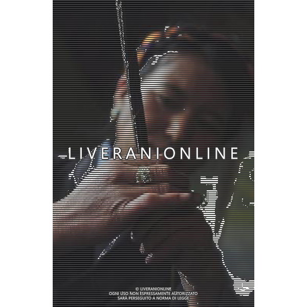 NYINMO, June 23, 2011 Villager Cering Doje\'s wife bundles Tibetan joss sticks in Toinba Village, Nyinmo of southwest China\'s Tibet Autonomous Region, June 22, 2011. Toinba is the birthplace of Tibetan joss sticks. Taking advantage of plentiful water resources and plants, people in the village product the renowned Nyinmo joss sticks. The start of producing Nyinmo joss sticks could date back some 1,300 years when the founder of Tibetan letters invented joss sticks for the purpose of medical treatment in Toinba. Since then, the custom of making joss sticks has been followed and inherited by villagers. In June, 2008, the procedure of making joss sticks was listed as the national intangible culture heritage. (/Tao Xiyi)(hdt)