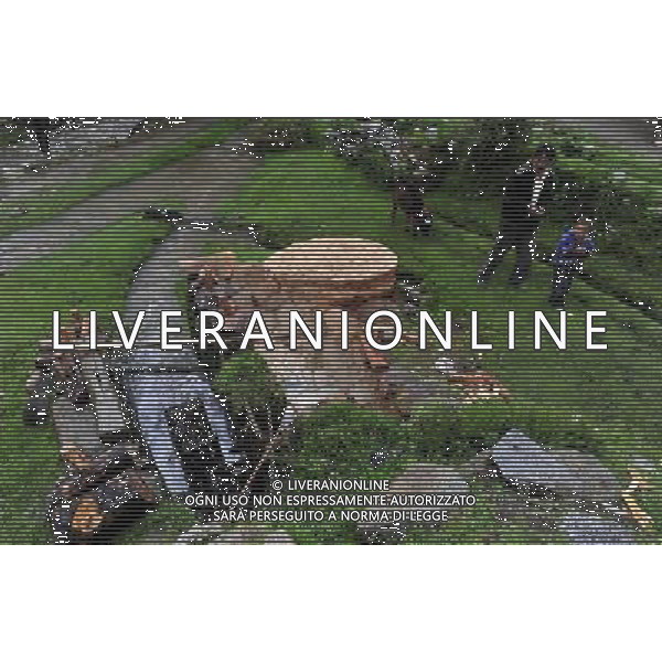 NYINMO, June 23, 2011 A water mill grinds blocks of cypress wood without bark into pulp which used as the material to make Tibetan joss sticks in Toinba Village, Nyinmo of southwest China\'s Tibet Autonomous Region, June 22, 2011. Toinba is the birthplace of Tibetan joss sticks. Taking advantage of plentiful water resources and plants, people in the village product the renowned Nyinmo joss sticks. The start of producing Nyinmo joss sticks could date back some 1,300 years when the founder of Tibetan letters invented joss sticks for the purpose of medical treatment in Toinba. Since then, the custom of making joss sticks has been followed and inherited by villagers. In June, 2008, the procedure of making joss sticks was listed as the national intangible culture heritage. (/Tao Xiyi)(hdt)