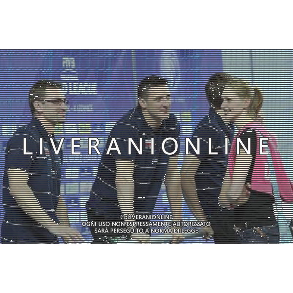 24.06.2011 PLOCK, ORLEN ARENA , SIATKOWAK , LIGA SWIATOWA 2011 , FAZA GRUPOWA , POLSKA - PORTORYKO , VOLLEYBALL , FIVB MEN\'S VOLLEUBALL WORLD LEAGUE 2011 , GROUP PHASE , GAME BETWEEN POLAND - PUERTO RICO N/Z: (L) SEBASTIAN SWIDERSKI , (S) PIOTR GRUSZKA , (P) JOANNA KACZOR (POLAND) ROZMAWIAJA PRZED MECZEM FOTO JAKUB PIASECKI / CYFRASPORT/NEWSPIX.PL --- Newspix.pl *** Local Caption *** www.newspix.pl mail us: info@newspix.pl call us: 0048 022 23 22 222 --- Polish Picture Agency by Ringier Axel Springer Poland