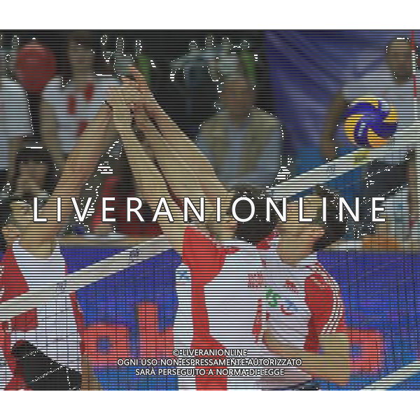 24.06.2011 LODZ SIATKOWKA LIGA SWIATOWA FIVB MEN\'S VOLLEYBALL WORLD LEAUGE 2011 POLSKA PORTORYKO GRZEGORZ KOSOK LUKASZ ZYGADLO KAMIL JOZWIAK / NEWSPIX.PL --- Newspix.pl *** Local Caption *** www.newspix.pl mail us: info@newspix.pl call us: 0048 022 23 22 222 --- Polish Picture Agency by Ringier Axel Springer Poland