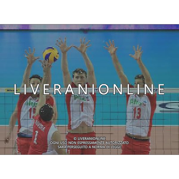 24.06.2011 LODZ SIATKOWKA LIGA SWIATOWA FIVB MEN\'S VOLLEYBALL WORLD LEAUGE 2011 POLSKA PORTORYKO LKASZ ZYGADLO PIOTR NOWAKOWSKI MICHAL KUBIAK JOSE RIVIERA KAMIL JOZWIAK / NEWSPIX.PL --- Newspix.pl *** Local Caption *** www.newspix.pl mail us: info@newspix.pl call us: 0048 022 23 22 222 --- Polish Picture Agency by Ringier Axel Springer Poland