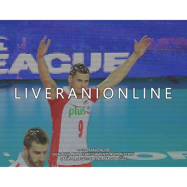 24.06.2011 LODZ SIATKOWKA LIGA SWIATOWA FIVB MEN\'S VOLLEYBALL WORLD LEAUGE 2011 POLSKA PORTORYKO ZBIGNIEW BARTMAN RADOSC KAMIL JOZWIAK / NEWSPIX.PL --- Newspix.pl *** Local Caption *** www.newspix.pl mail us: info@newspix.pl call us: 0048 022 23 22 222 --- Polish Picture Agency by Ringier Axel Springer Poland