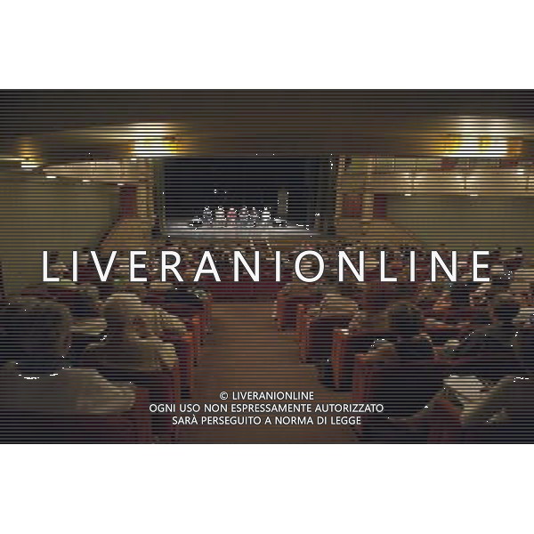 ALESSANDRO GASSMAN AL TEATRO GOLDONI DI VENEZIA PRESENTA LA STAGIONE DI PROSA 2011/2012 DEL TEATRO STABILE DEL VENETO NELLA FOTO: ALESSANDRO GASSMAN PRESENTA AL PUBBLICO PRESENTE IN SALA LA STAGIONE DI PROSA 2011/2012 DEL TEATRO STABILE DEL VENETO @ CRISTINA CHECCHETTO - AG. ALDO LIVERANI