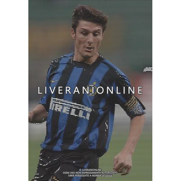 Inter-Olympique marsiglia Champions League 14/04/2004 nella foto javier zanetti agenzia aldo liverani