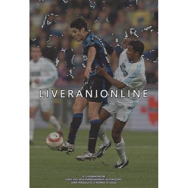 Inter-Olympique marsiglia Champions League 14/04/2004 nella foto julio cruz agenzia aldo liverani