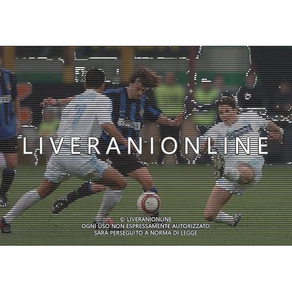 Inter-Olympique marsiglia Champions League 14/04/2004 nella foto matias almeyda agenzia aldo liverani