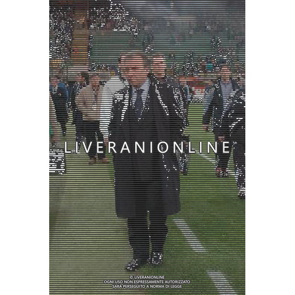 Inter-Olympique marsiglia Champions League 14/04/2004 nella foto alberto zaccheroni agenzia aldo liverani