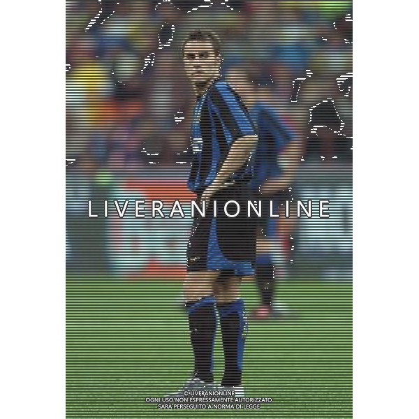 Inter-Olympique marsiglia Coppa Uefa 14/04/2004 nella foto fabio cannavaro agenzia aldo liverani