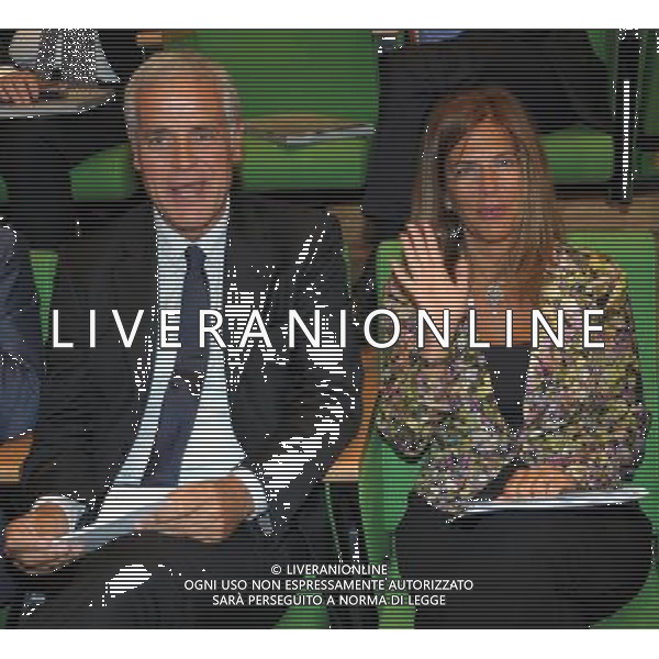 MILANO 27/6/2011 IL SOLE 24 ORE VIA MONTE ROSA ASSEMBLEA ANNUALE FEDERACCIAI NELLA FOTO ROBERTO FORMIGONI ED EMMA MARCEGAGLIA FOTO ROMANO/AG ALDO LIVERANI