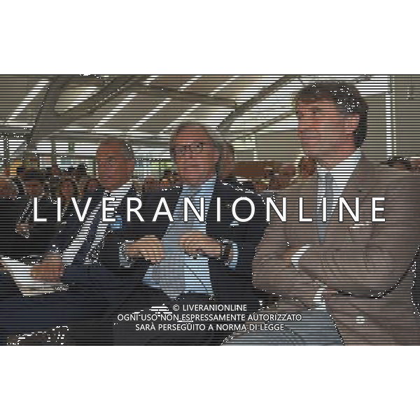 MILANO 28/6/2011 IL SOLE 24 ORE VIA MONTE ROSA, 91 3° LUXURY SUMMIT STRATEGIE PER UN NUOVO LUSSO NELLA FOTO DIEGO DELLA VALLE, BRUNO CUCINELLI E CIRLLO MARCOLIN FOTO ROMANO/AG ALDO LIVERANI
